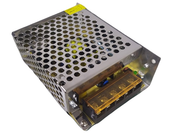 Fuente Metálica 12Volts 5 Ampers