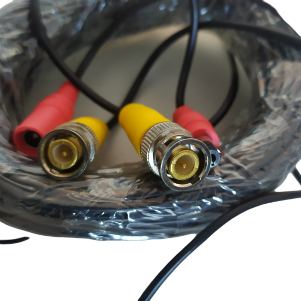 Cable Prearmado Negro 18m