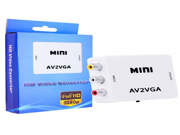 Conversor AV a VGA mini